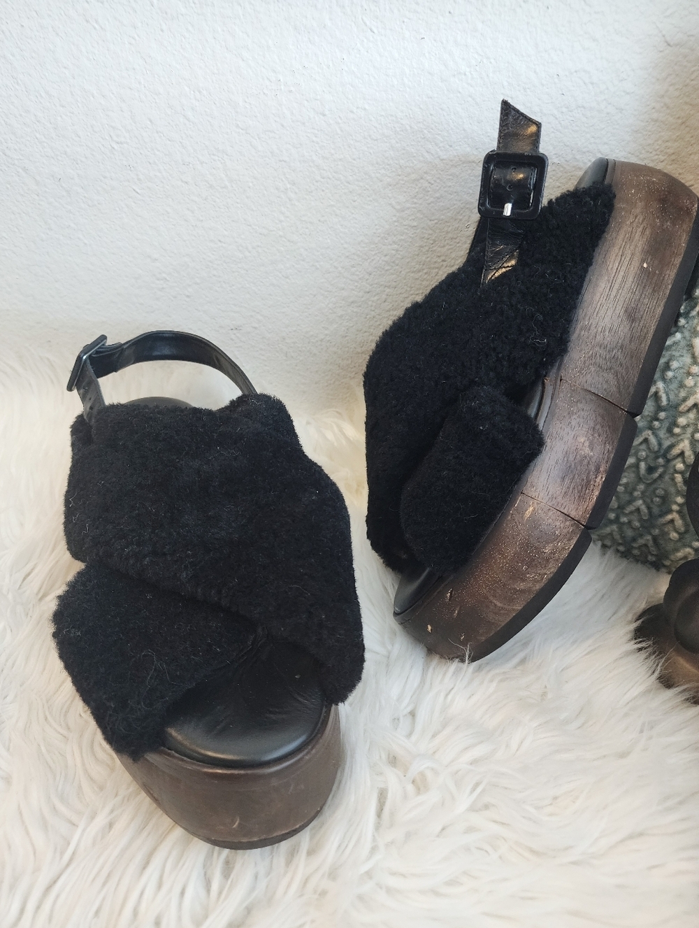 PALOMA BARCELO BY ANTHROPOLOGIE LEATHER  AND SHEEPSKIN SIZE 11 - Picture 9 of 16